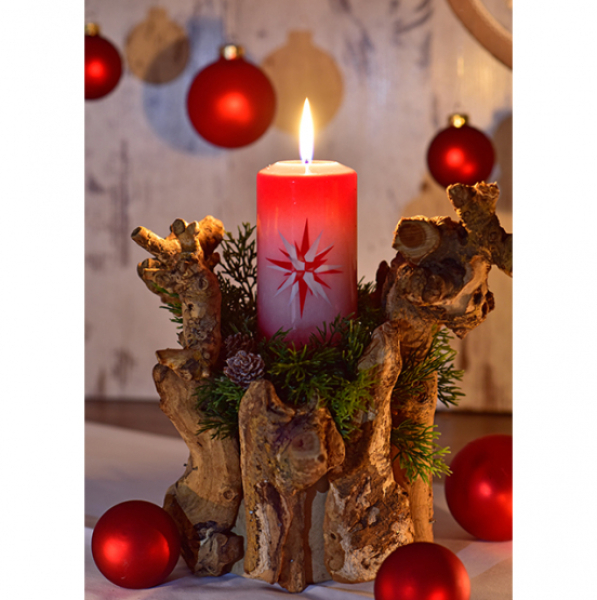 Preview: Herrnhuter Weihnachtskerze Preview: Herrnhuter Weihnachtskerze