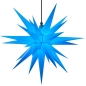 Preview: Sterne-Set "Kombi": blau - LED