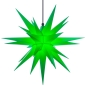 Preview: Sterne-Set "Kombi": grün - LED