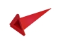 Preview: Einzelzacke für A13-Stern, Dreieck, rot