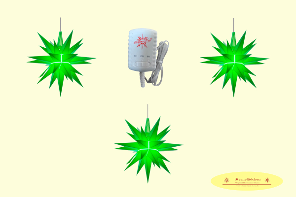 Sterne-Set A1e grün