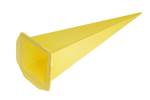 Einzelzacke für A13-Stern, Viereck, gelb