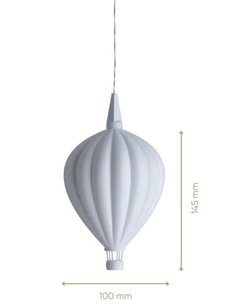 Preview: Lampenschirm "Heißluftballon"