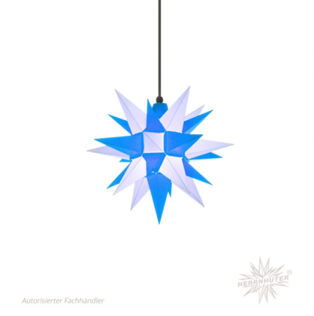 Herrnhuter Sterne-Set "Flexi" A4, weiß/blau