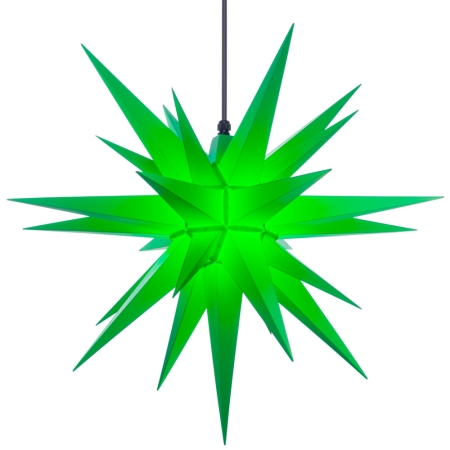 Stern A7, grün, 68 cm