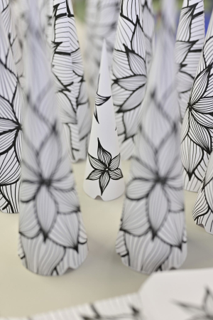 Herrnhuter Stern i6 EDITION Natur Dahlie