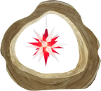 Herrnhuter Stern A1e im Holzring